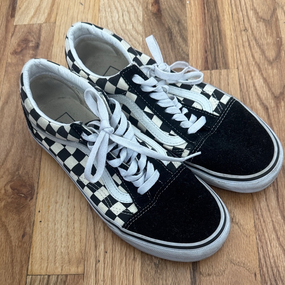 Checkered Vans